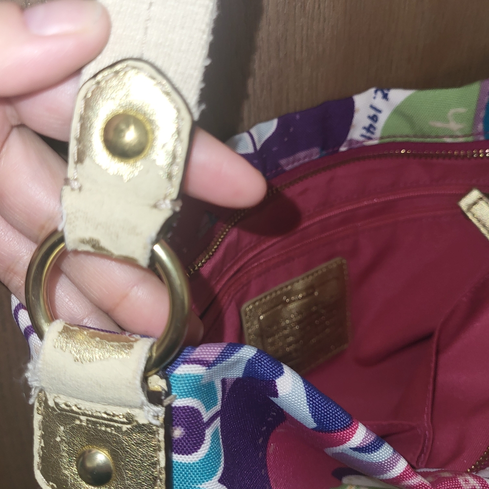Coach Multicolor Pattern Crossbody Bag - Picture 4 of 8